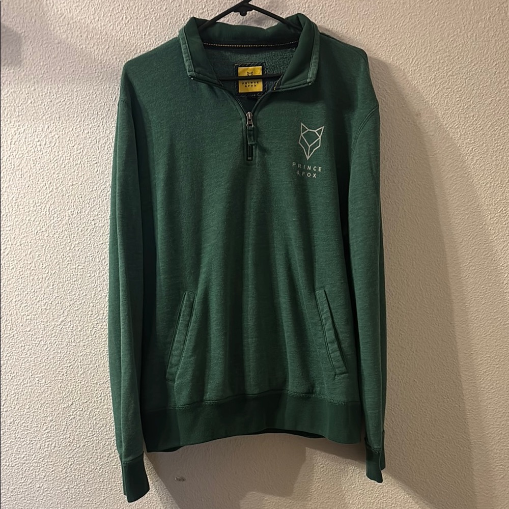 Prince & Fox Green Pullover Sweatshirt size XL